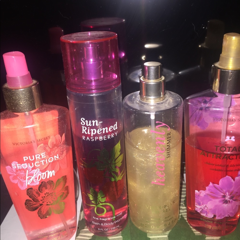 4 sprays 2 lotions